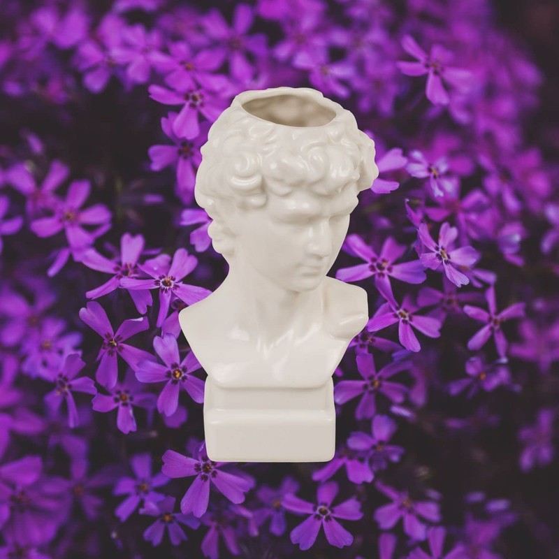 David Bust of Michelangelo Vase
