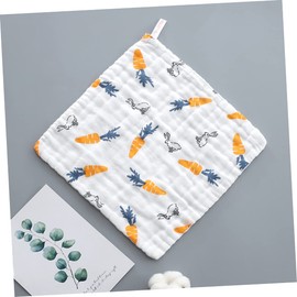 Hohopeti 6 Pcs Washable Towels for Newborns Soft Face Handkerchiefs for Boy Girl Gentle Delicate Skin Random Colors Random Color