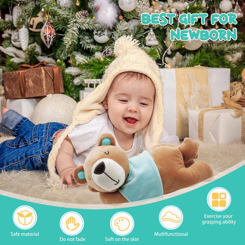 EAQ Baby Soft Toy Newborn Baby Toys 0-6 months Bear