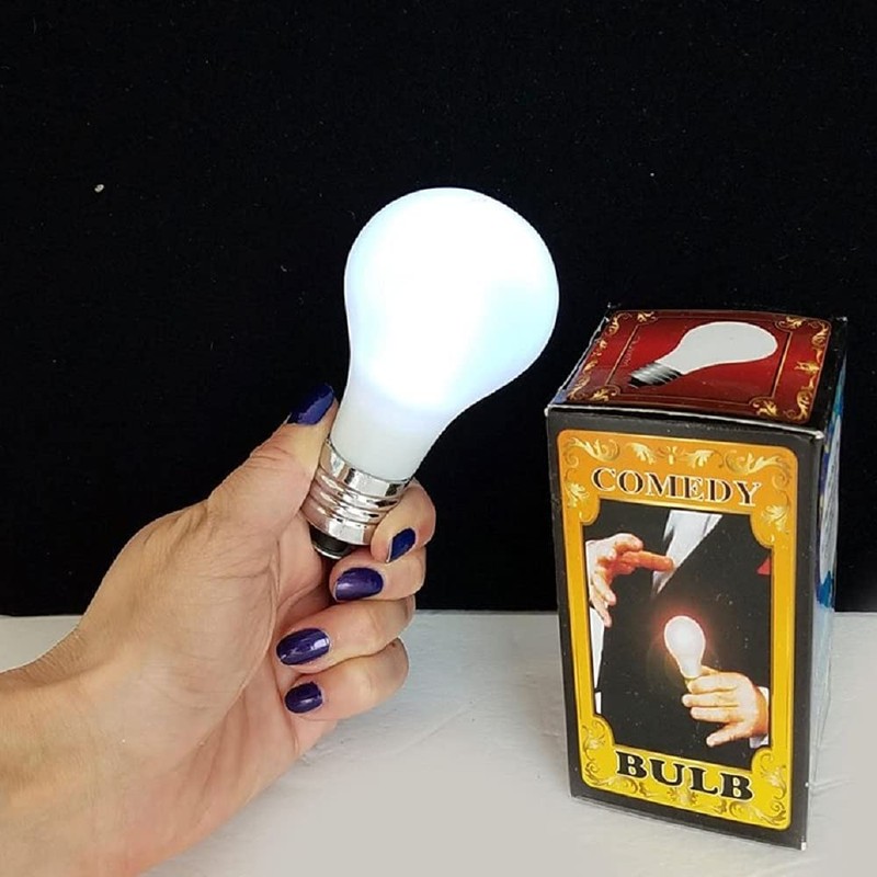MilesMagic Close Up Comedy Magic Lamp LED Glow in Hand,