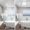 OREiN 2 in 1 Bathroom Exhaust Fan with LED Light,