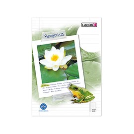 LANDRÉ 100050217 Notebook Recycled A4 Ruled Double Margin
