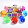 Hercugifts Diving Gem Pool Toy Colorful 6 Big Diamond Set