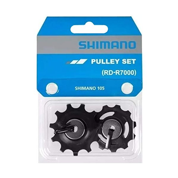 SHIMANO POLEA JGO.GUIA/Tension RD-R7000 SS-SGS Cycling Unisex Adult, (Multi-Colour), One Size, 3F398010, Black
