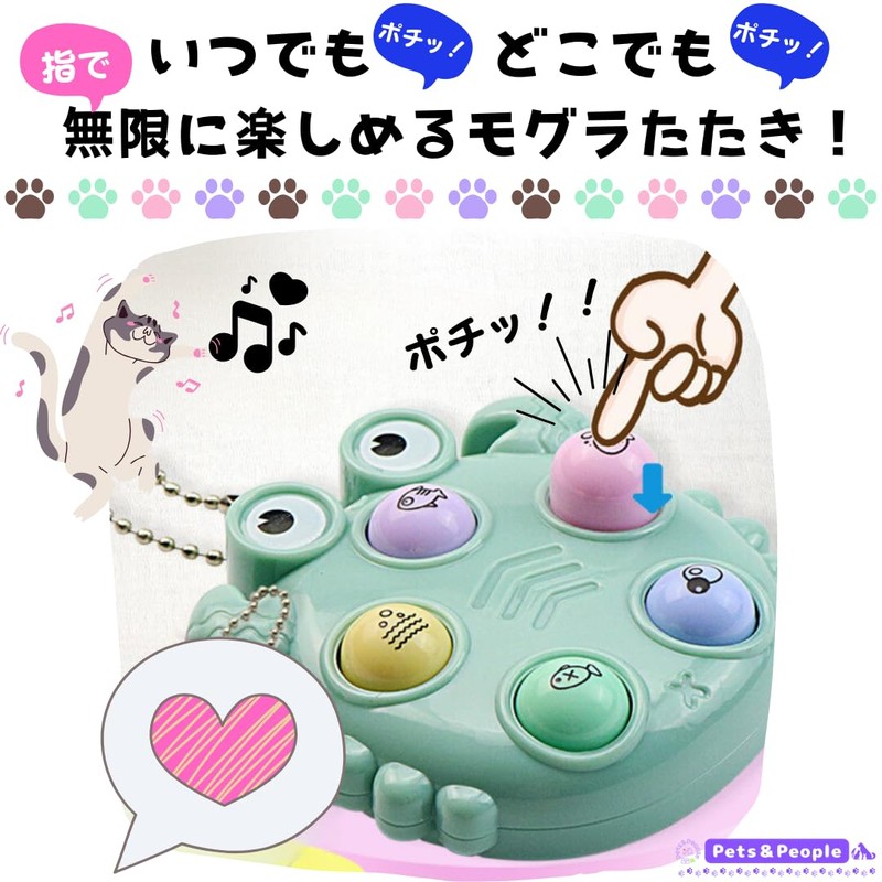 [Pets & People] Stress Relief Goods, Push Pop, Key Chain,