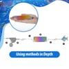 LaRandom 4 Flashers 8 Hoochies Kokanee Salmon Trolling Lures Pre-rigged