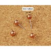 Tupalizy 1/8 Inch Diameter Small Decorative Map Tacks Plastic Head