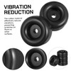 Alipis 4 Pcs Round Rubber Bumpers for Door Replacement Durable