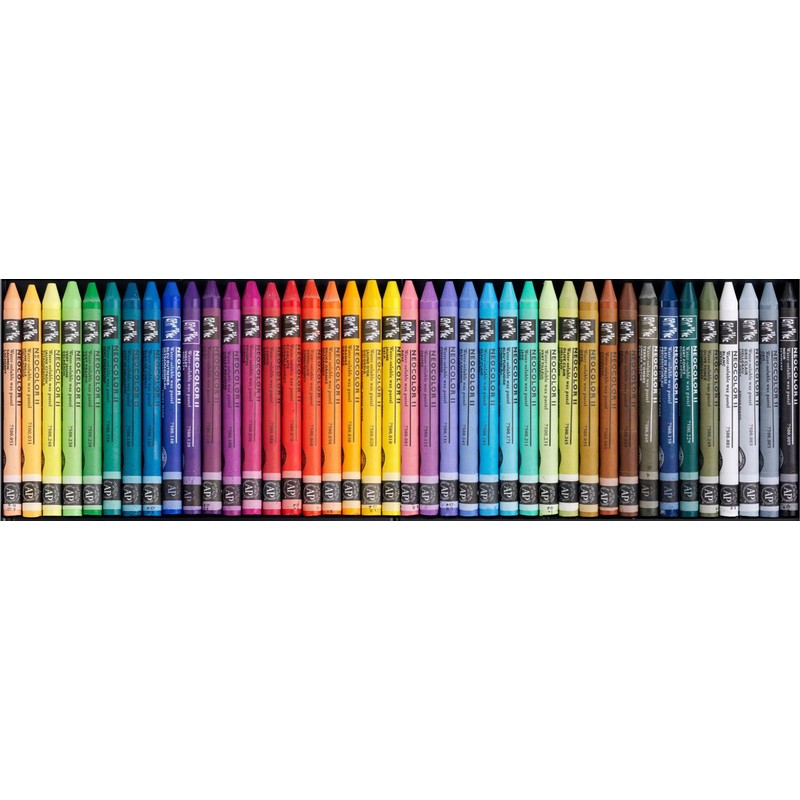 Caran Dache NEOCOLOR II : Artists Watercolour Crayons : BURNT
