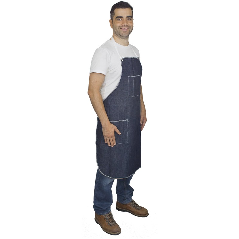 Galeton 8100 Shop Apron, One Size, Denim