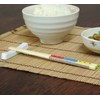 Aoba 227434 Chopsticks, Dishwasher-Safe, Natural Bamboo, Vehicle Chopsticks, 7.1 inches