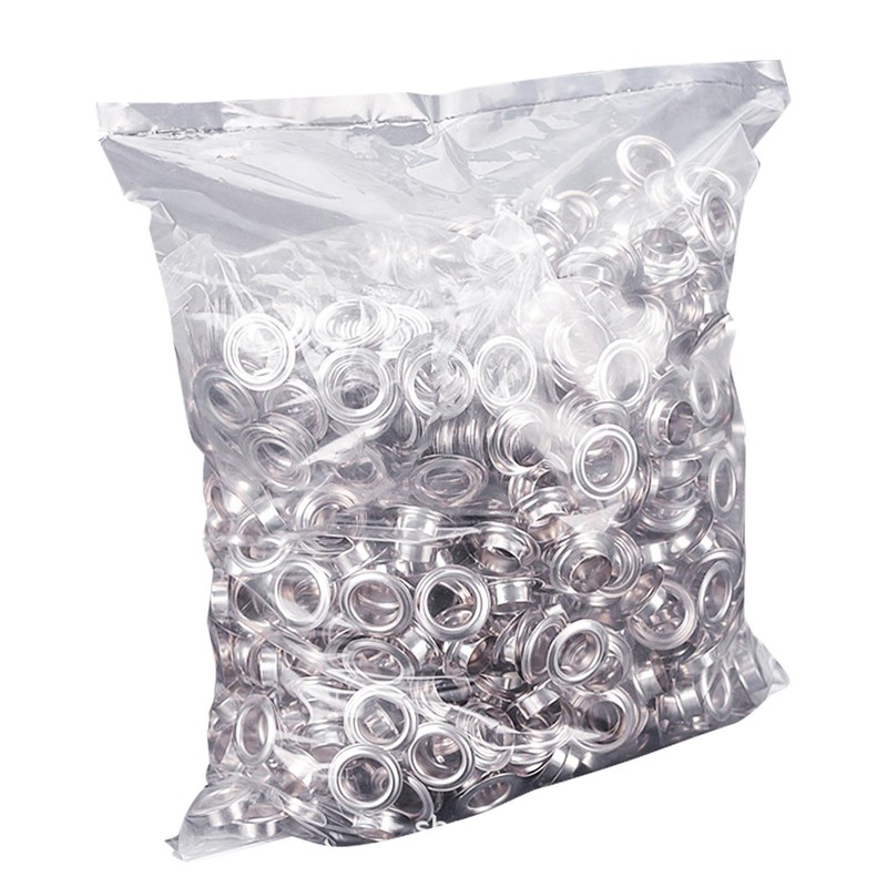 1000pcs 12mm Grommet Eyelet Plating Treatment Rust Prevention Leather Grommets