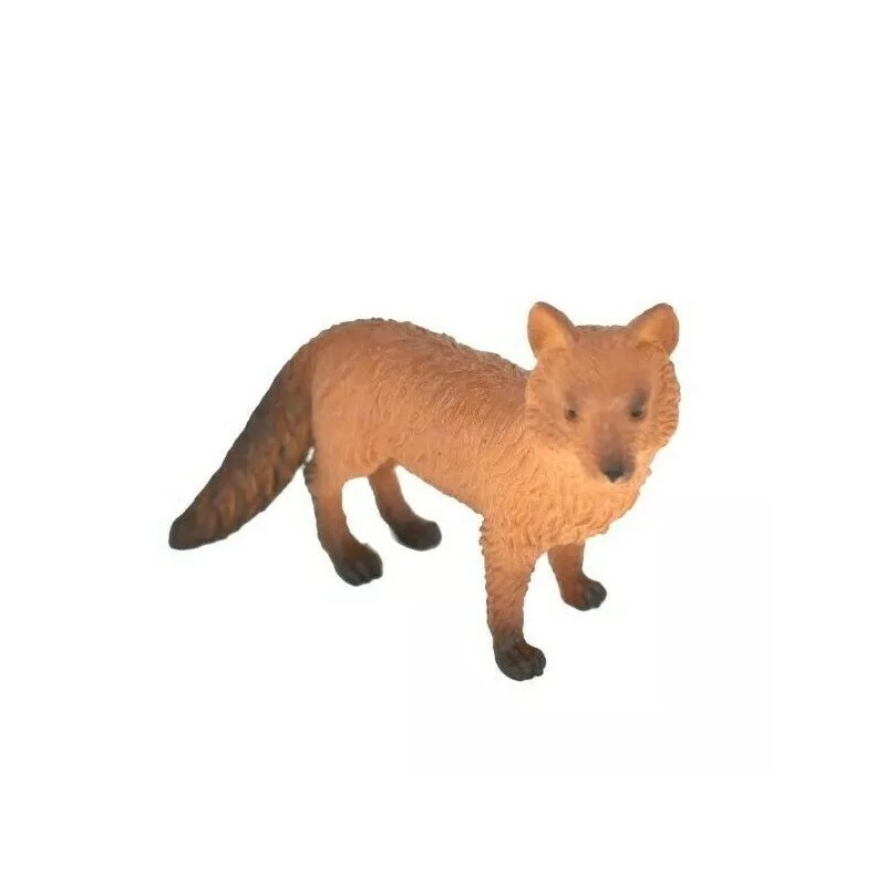 MOJO Fox, Red, Plastic Animal, Educational, Toy, Kids, Realistic Figure,