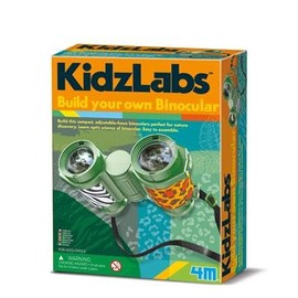 4M KidzLabs Baue Dein Fernglas | Wissenschaftsset für Kinder 8+ | STEM Lernspiel für Entdecker und Naturliebhaber | kreatives und lustiges Geschenk