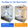 Xcity 40 Inch Ceiling Fan with LED Light, Remote and