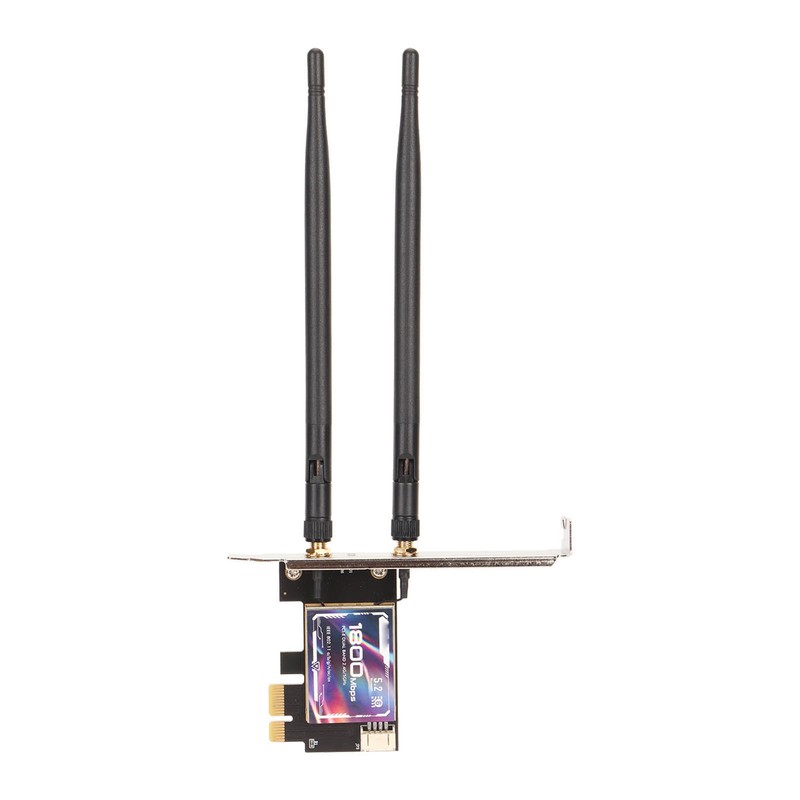 WiFi6 AX1800 PCIe WiFi Adapter Bluetooth 5.2 WPA3 802.11AX Dual