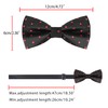 Allegra K Men's Women's Bowtie, Bowtie, Ribbon, Polka Dot Pattern,