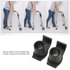Walker Ski Glides,1 Pair Walker Ski Glides Rubber Safety Moving
