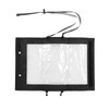 Transparent Hiking Map Pouch with 2 Additional Straps Waterproof TPU