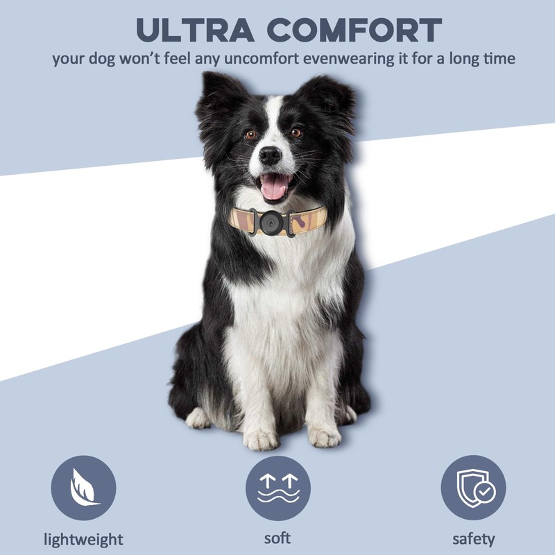 GPS Tracker for Dogs, Mini GPS Pet Tracker with Silicone