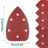 60PCS Triangular Sander Sandpaper, HYCHIKA Detail Sander Sandpaper Assorted 60/80/100/120/180/240