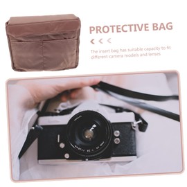 Operitacx Camera Bag Insert Padded Photography Storage Case for and Mirrorless Cameras Shockproof Camera Backpack Insert Compact Design for Lens