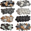 18 6 Different Colours Gas Fire Replacement Ceramic Pebbles Replacements/Bio
