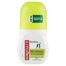 Borotalco: Deo Roll On"active cedar and lime" 50 ml (1.69 fl.oz), pack of 2