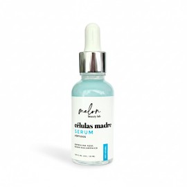 Serum Células Madre Serum con Péptidos, Espirulina Azul y Ácido Hialurónico, Antioxidante e Hidratante para Regeneración Celular, 30 ml - Melon Beauty