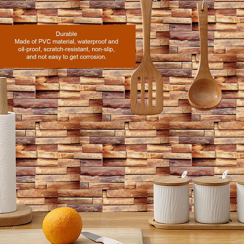 18Pcs Waterproof Kitchen Sticker OilProof SelfAdhesive Wall Sticker for Home