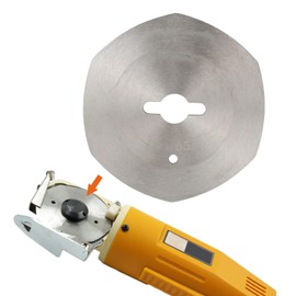 Electric Scissor Blade, Replacement Rotary Blades, Octagonal Alloy Steel Blade, Replacement for Electric Rotary Cutter, Wireless (Lejiang YJ-65)