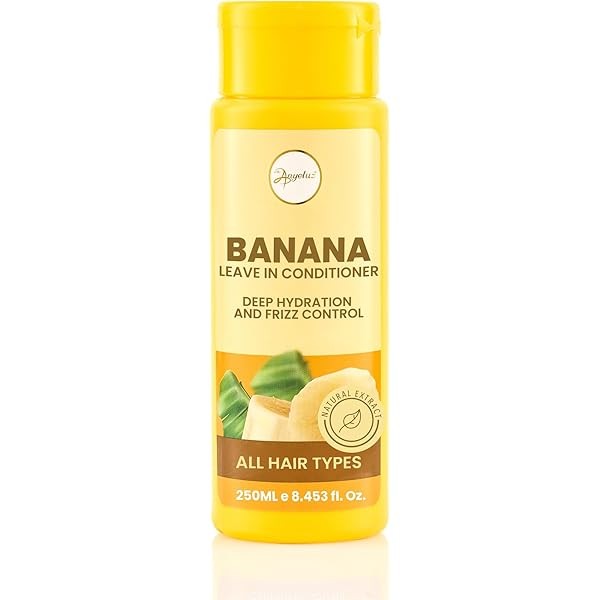 Anyeluz Banana Leave-In Styling Cream - Leave-In Conditioner for Frizz