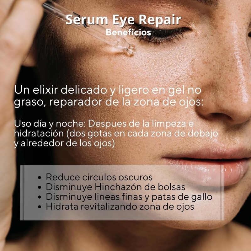 Suero Eye Repair suero para ojeras, bolsas en los ojos,