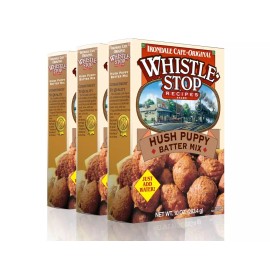Original WhistleStop Cafe Recipes | Hush Puppy Batter | 10-oz Box | Case of 3