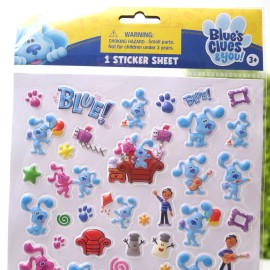 Blues Clues Stickers Puffy Stickers  Party Favors Recuerdos Blues Clues