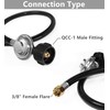 DOZYANT Propane Regulator and Hose Universal Grill Regulator Replacement Parts,
