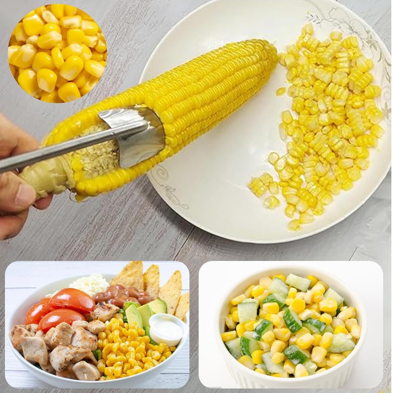 ZKSM Corn Peeler, Corn Cob Remover, Corn on the Cob