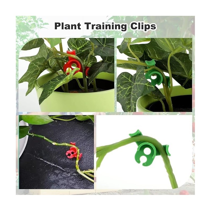 90 Degrees Plant Stem Trainer Clips, 40Pcs Plant Training Clips