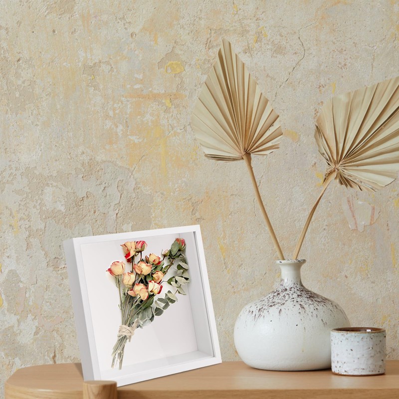 3D Shadow Box, Deep Picture Frame Display Box for Tabletop