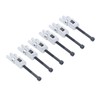 6PCS Metal Guitar Tremolo Saddles Double Locking System String Saddle