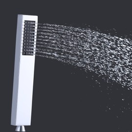 iVIGA Hand Shower, Modern Shower Head Made of Copper G1/2 Shower Head with Anti-limescale nozzles Shower Head for Bathroom, Chrome