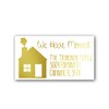 40ct - Foiled Return Address Labels - Large, Return Address