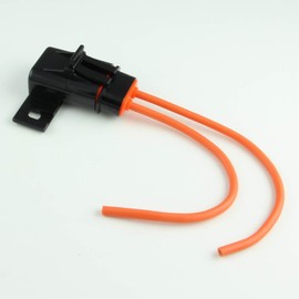 Harsh-Environment ATC/ATO Inline Fuse Holder, 12 Ga. Wire Leads (1 per pack)