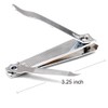 Luxxii (3 Pack) Sharp Sturdy Nail Clippers Set with Nail