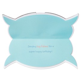 Papyrus Birthday Card for Kids (Big Fishes)