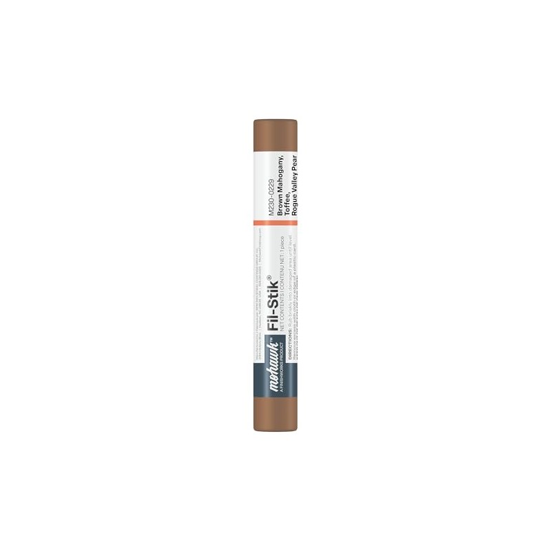Mohawk Fil-Stik, Wax Putty Stick for Wood Repair, Storm, M230-0012,