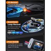 Galphi 3 Channel WiFi Dash Cam Front and Rear Inside