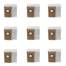 Dust Bags Replacement For Honiture Q6 / Q6 Pro / Q6 SE/Airzeen Q6 SE: 9 Pack Durable and Efficient Dust Bags for Pet Hair, Dirt, and Debris on All Floor Surfaces