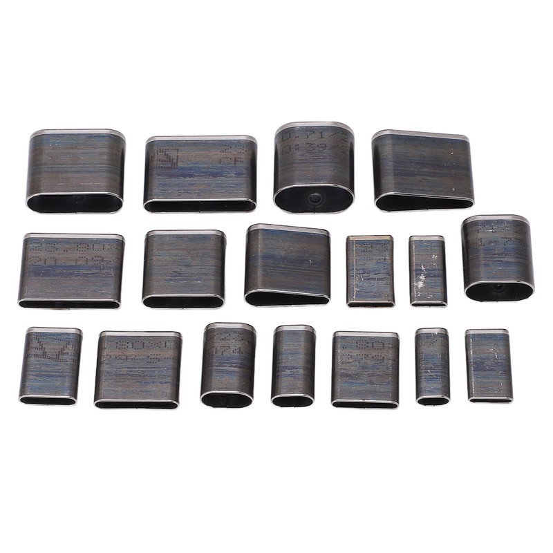 17 Pcs Oval Leather Punching Die Set Mold Cutting Kit