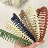 4 PCS Zig Zag Headband, Elastic Non Slip Wavy Tooth